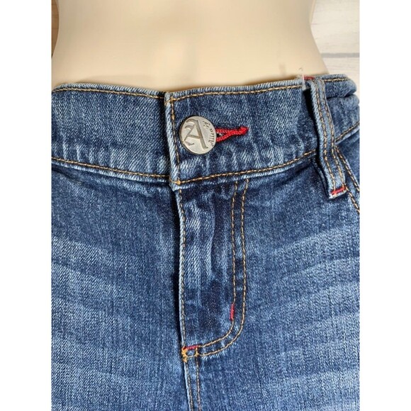 Allen B by Allen Schwartz Retro Jeans – Size 10, Zipper Ankles, Ribbed Legs - Picture 5 of 12